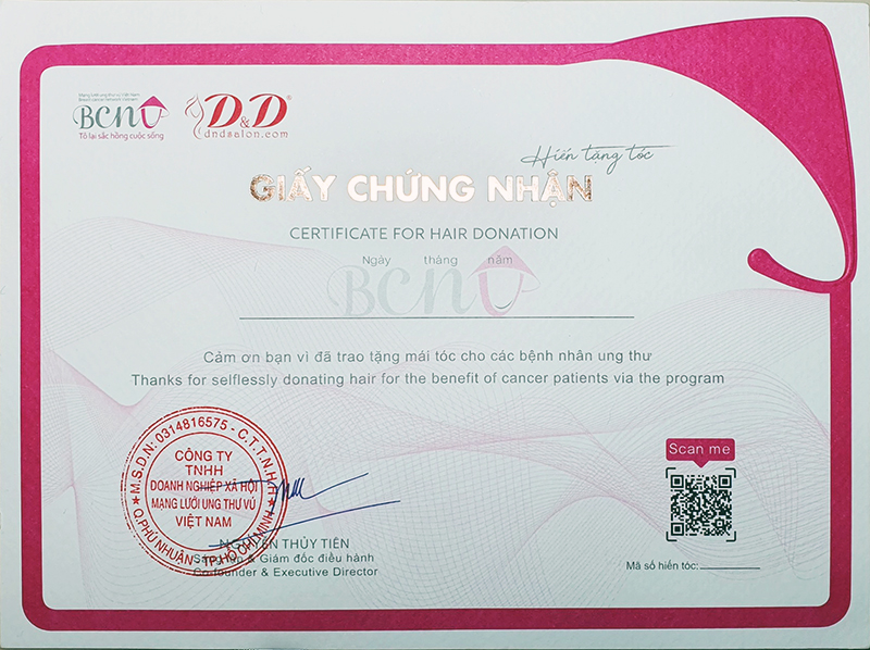 Hiến tặng tóc